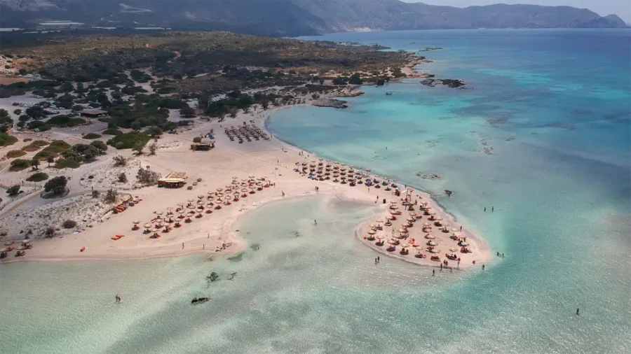 Elafonisi Beach View elafonisi chania tour