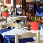 Greek Tavern Crete island