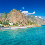 Greek village of Agia Roumeli, Chania, Crete, Greece