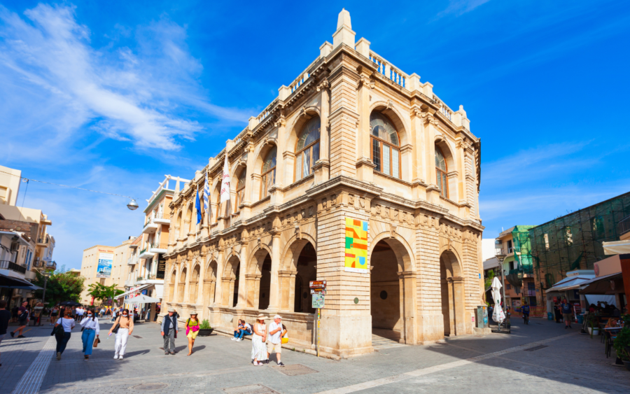 Heraklion City Hall Venetian building