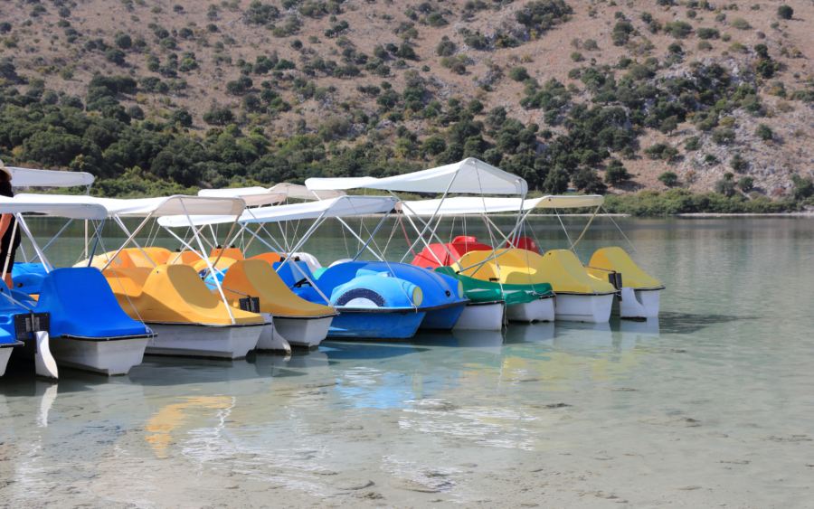 Pedals in Kournas Lake Crete
