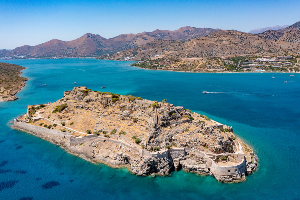Spinalonga Island Panoramic
