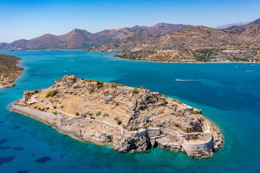 Spinalonga Island Panoramic