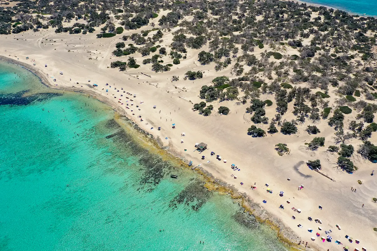 A boat trip to Chrissi, Crete's golden island