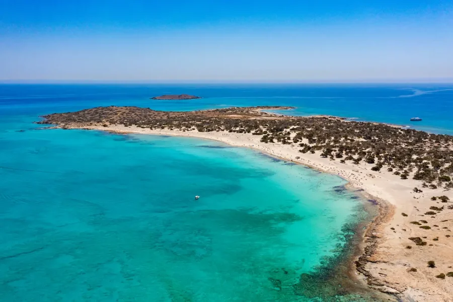 Chrissi Island Peninsula Cruise to Chrisi island crete