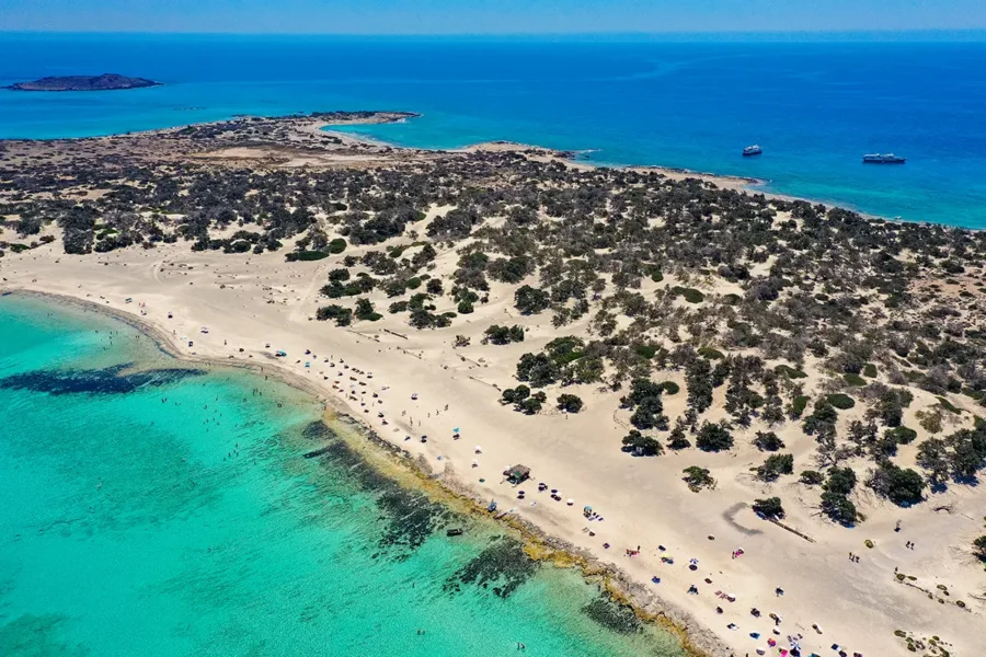 Chrissi Island panoramic Cruise to Chrisi island crete