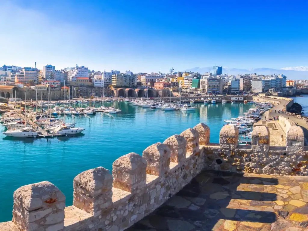 Heraklion Town Koules View islandspy
