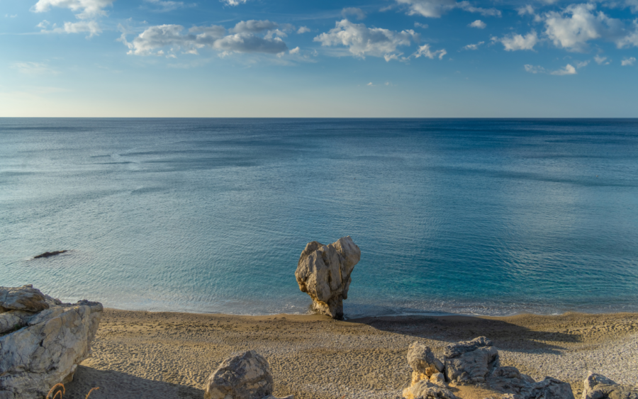 Panoramic View of Preveli Palm beach Safari1