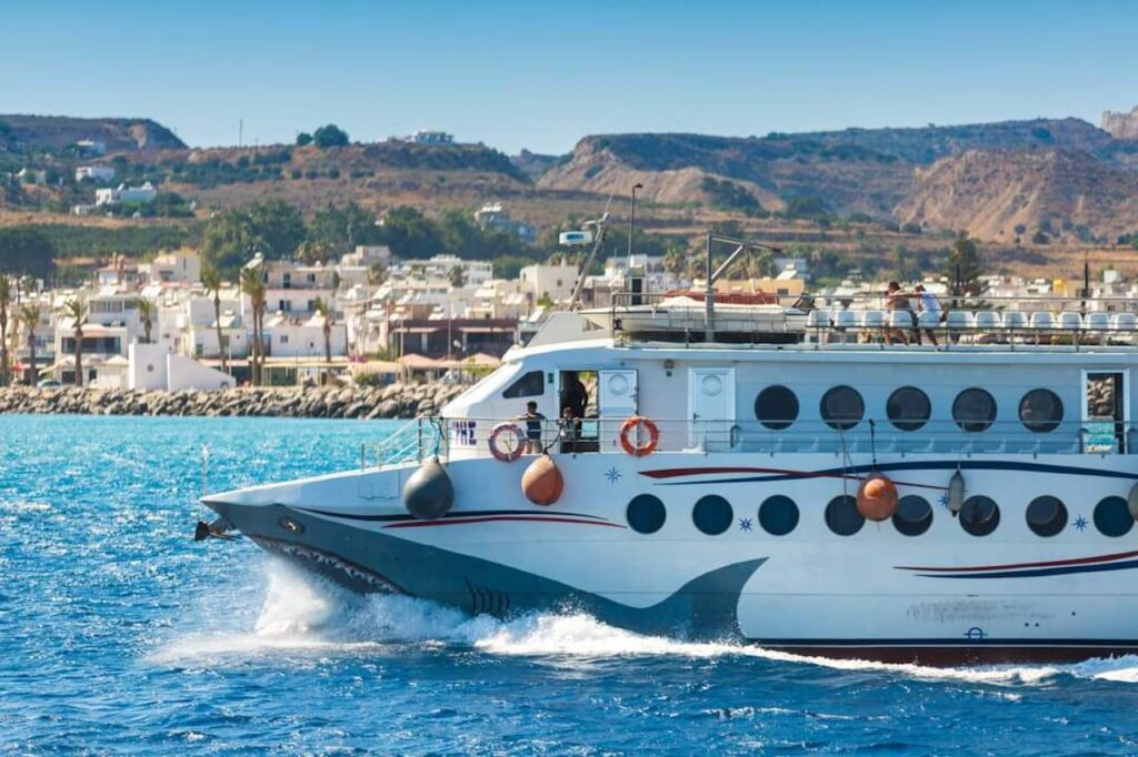 Captain Dimitris Shark Boat Departure