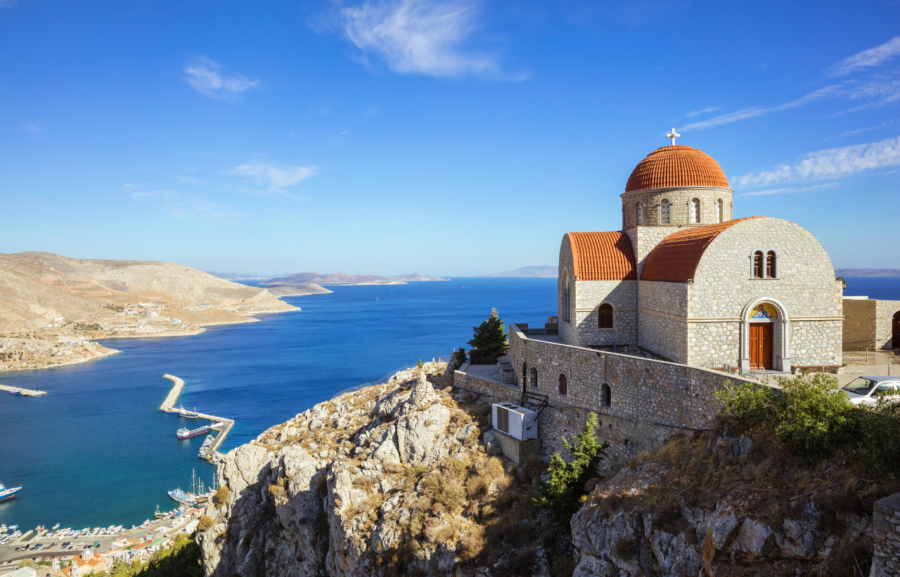 Church in Kalymnos Town