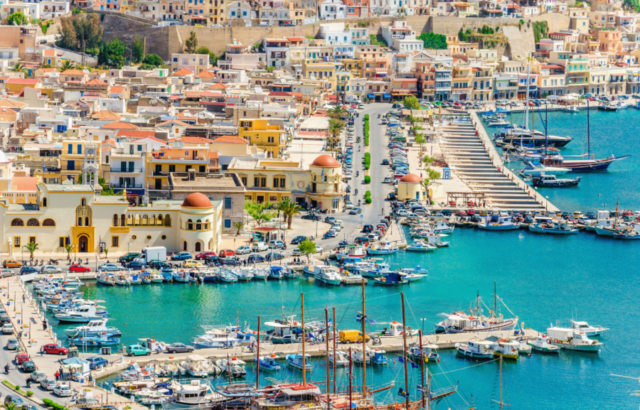 Kalymnos Port and capital