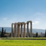 Olympic Zeus Gate in Athens